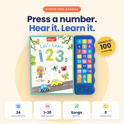 Let's Learn 1 2 3's - Kids Mathematics Book