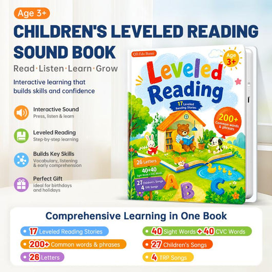 The Everstill™ ReadStep — Leveled Reading Audio Book