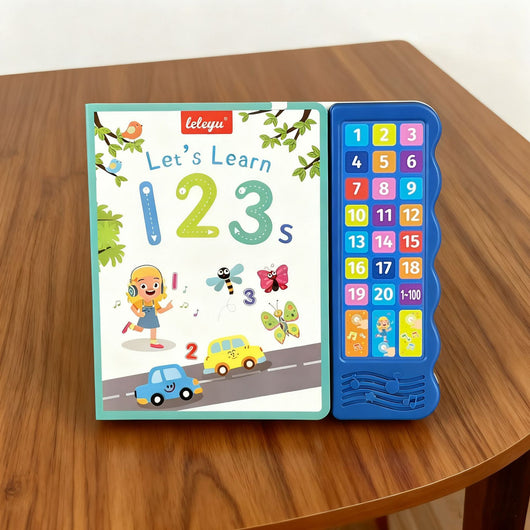 Let's Learn 1 2 3's - Kids Mathematics Book