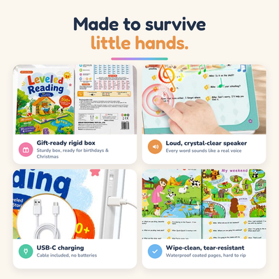 The Everstill™ ReadStep — Leveled Reading Audio Book